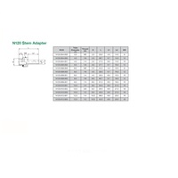 N120-004-005 NUMATICS/AVENTICS NP BRASS PUSH-IN FITTING M5 MALE X 4MM PLUG-IN STEM