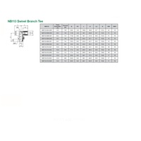 NB113-008-002 NUMATICS/AVENTICS NP BRASS PUSH-IN FITTING 8MM TUBE X 3/8" G MALE SWIVEL BRANCH TEE