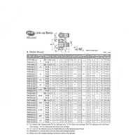 PHF8-02 PISCO PLASTIC PUSH-IN FITTING 8MM TUBE X 1/4" BSPT MALE/FEMALE UNIVERSAL ELBOW