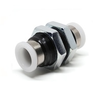 PISCO PLASTIC PUSH-IN FITTING 1/2" TUBE UNION BULKHEAD