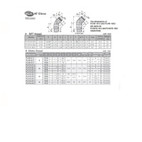 PLH8-01 PISCO PLASTIC PUSH-IN FITTING 8MM TUBE X 1/8" BSPT MALE 45DEG ELBOW
