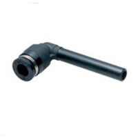 PISCO PLASTIC PUSH-IN FITTING 1/4" TUBE X 1/4" PLUG-IN EXT ELBOW