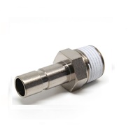PISCO NP BRASS PUSH-IN FITTING 3/8" BSPT MALE X 10MM PLUG-IN STEM
