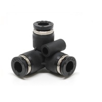 PISCO PLASTIC PUSH-IN FITTING 10MM TUBE UNION TRIPOD ELBOW