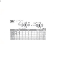 PWJ6-4 PISCO PLASTIC PUSH-IN FITTING 6MM PLUG-IN X 4MM TUBE "Y"
