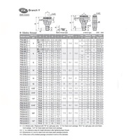 PX12-04 PISCO PLASTIC PUSH-IN FITTING 12MM TUBE X 1/2" BSPT MALE BRANCH "Y"