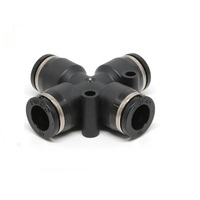 PISCO MINI PLASTIC PUSH-IN FITTING 1/8" TUBE X 3MM TUBE(3) UNION CROSS