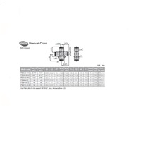 PZB10-8 PISCO PLASTIC PUSH-IN FITTING 10MM TUBE(2) X 8MM TUBE(2) UNION CROSS