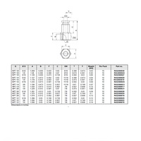 R432000030 NUMATICS/AVENTICS PLASTIC PUSH-IN FITTING 5/32" TUBE X 3/8" NPT FEMALE (OVAL)