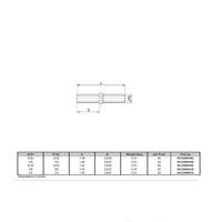 R432000054 NUMATICS/AVENTICS PLASTIC PUSH-IN FITTING 1/2" PLUG-IN NIPPLE (OVAL)