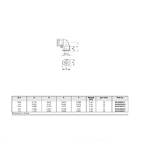 R432000209 NUMATICS/AVENTICS PLASTIC PUSH-IN FITTING 3/8" TUBE UNION ELBOW (OVAL)