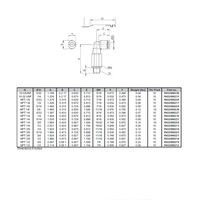 R432000217 NUMATICS/AVENTICS PLASTIC PUSH-IN FITTING 1/4" TUBE X 1/8" NPT MALE EXT ELBOW (OVAL)
