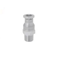 PISCO STAINLESS STEEL PUSH-IN FITTING 6MM TUBE X 1/8" BSPT MALE