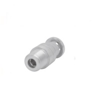 PISCO STAINLESS STEEL PUSH-IN FITTING 6MM TUBE X 1/8" BSPT MALE (INNER HEX)