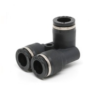 PISCO PLASTIC PUSH-IN FITTING 10MM TUBE UNION BRANCH ELBOW