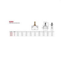 82860-06 AIGNEP FLOW CONTROL 3/8" NPT INLINE W/KNOB ADJ - DISCONTINUED