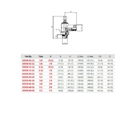 85958-53-32 AIGNEP FLOW CONTROL 5/32" TUBE X 10/32" UNF MALE METER OUT W/KNOB - DISCONTINUED