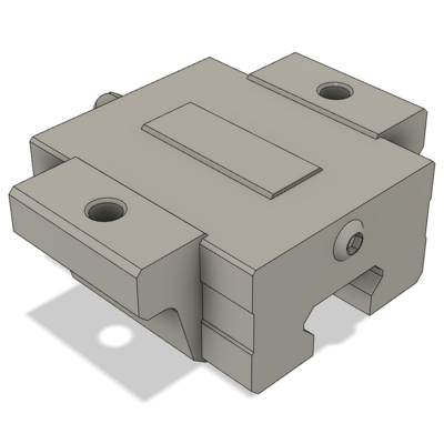 LSD15BK-F1S-N-D-M4 AIRTAC LOW PROFILE RAIL BEARING LSD 15MM SERIES, NORMAL ACCURACY WITH NO PRELOAD (D) STANDARD, TOP MOUNTING FLANGE - SHORT BODY