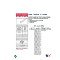 1J-756-10 FREELIN-WADE TUBING PVC BRAIDED 1.937" X 1 1/2" 100' NATURAL