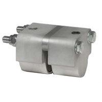 TOLOMATIC PNEUMATIC CALIPER BRAKE, DOUBLE ACTING, FIXED MOUNT - FIXED DISC, 5/32" THICK (P10DA)