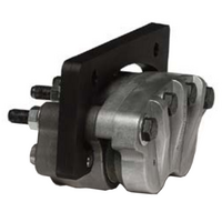 TOLOMATIC PNEUMATIC CALIPER BRAKE, SINGLE ACTING, FLOATING MOUNT - FIXED DISC, 5/32" THICK (P200SAF)