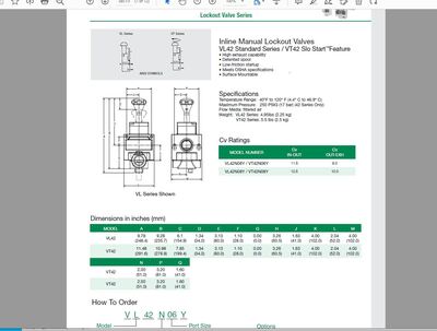 VT42N06ABY NUMATICS/AVENTICS SOL-START QUICK EXHAUST LOCKOUT VALVE 42 SERIES 3/4" NPT, MUFFLER, SCISSOR LOCK