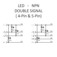 C12.4-10.32/LN/P SINGLE ENDED MICRO CABLE, 4 PIN M12 MALE STRAIGHT PUR BLACK 22 AWG 10M NPN LED