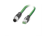NUMATICS/AVENTICS ETHERNET CORDSET 8 PIN M12/RJ45 M/M STR 5M PVC TEAL HI-FLEX 24/26AWG 42VAC/DC
