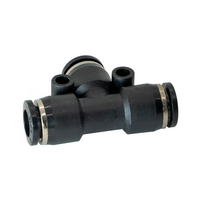 FLOFLEX COMPOSITE PUSH-IN PNEUMATIC FITTING, 5/16"" TUBE UNION TEE