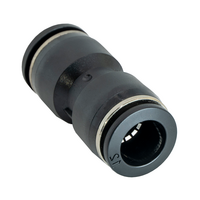 FLOFLEX COMPOSITE PUSH-IN PNEUMATIC FITTING, 1/2" TUBE X 12MM TUBE REDUCING UNION