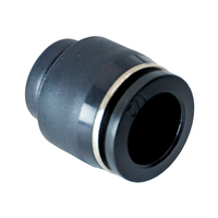 FLOFLEX COMPOSITE PUSH-IN PNEUMATIC FITTING, 1/2" TUBE CAP