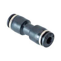 FLOFLEX COMPOSITE PUSH-IN PNEUMATIC FITTING, 4MM TUBE UNION