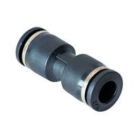 FLOFLEX COMPOSITE PUSH-IN PNEUMATIC FITTING, 6MM TUBE UNION