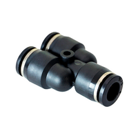 FLOFLEX COMPOSITE PUSH-IN PNEUMATIC FITTING, 5/16" TUBE UNION "Y"