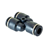 FLOFLEX COMPOSITE PUSH-IN PNEUMATIC FITTING, 6MM TUBE UNION "Y"