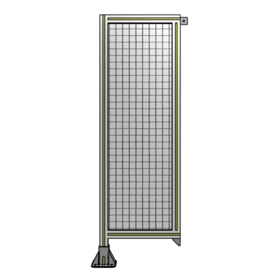 SINGLE PANEL-LEG ON LEFT WITH TIE PLATES AND ANGLE 1400MM X 450MM  1" MESH, AS A KIT