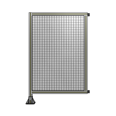 SINGLE PANEL-LEG ON LEFT WITH HINGES 1400MM X 900MM  1" MESH, FULLY ASSEMBLED