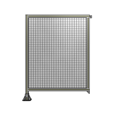 SINGLE PANEL-LEG ON LEFT WITH TIE PLATES AND ANGLE 1400MM X 1050MM  1" MESH, AS A KIT