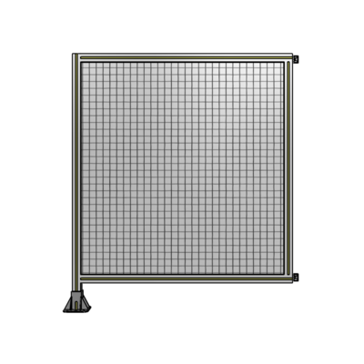 SINGLE PANEL-LEG ON LEFT WITH HINGES 1400MM X 1200MM  1" MESH, AS A KIT
