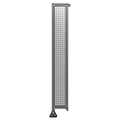 SINGLE PANEL-LEG ON LEFT WITH TIE PLATES AND ANGLE 2135MM X 300MM  1" MESH, AS A KIT