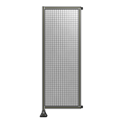 SINGLE PANEL-LEG ON LEFT WITH HINGES 2135MM X 750MM  1" MESH, AS A KIT