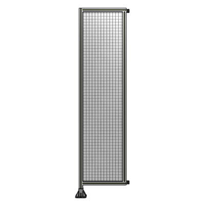 SINGLE PANEL-LEG ON LEFT WITH HINGES 2400MM X 600MM  1" MESH, FULLY ASSEMBLED