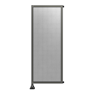 SINGLE PANEL-LEG ON LEFT WITH HINGES 2400MM X 900MM  1" MESH, FULLY ASSEMBLED