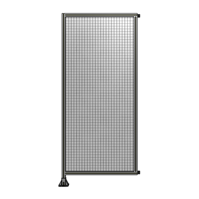 SINGLE PANEL-LEG ON LEFT WITH HINGES 2400MM X 1050MM  1" MESH, AS A KIT