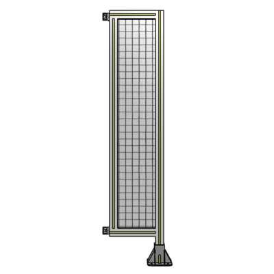 SINGLE PANEL-LEG ON RIGHT WITH HINGES 1400MM X 300MM  1" MESH, AS A KIT