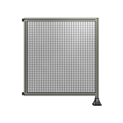 SINGLE PANEL-LEG ON RIGHT WITH HINGES 1400MM X 1200MM  1" MESH, AS A KIT