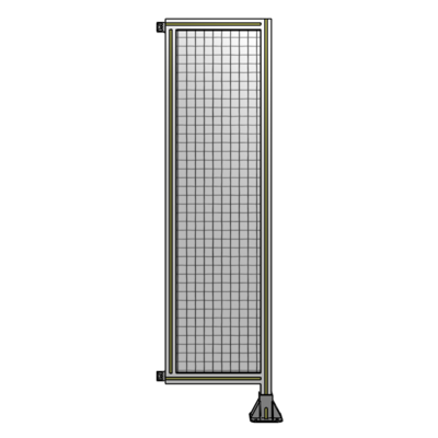 SINGLE PANEL-LEG ON RIGHT WITH HINGES 1700MM X 450MM  1" MESH, FULLY ASSEMBLED