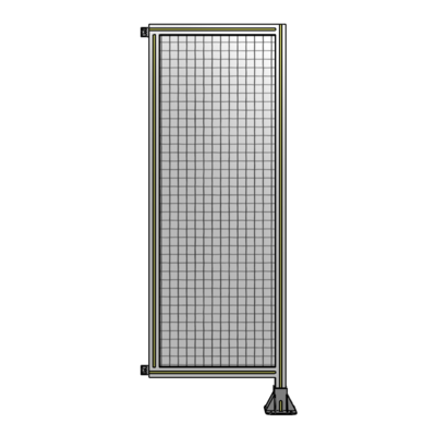 SINGLE PANEL-LEG ON RIGHT WITH HINGES 1700MM X 600MM  1" MESH, FULLY ASSEMBLED