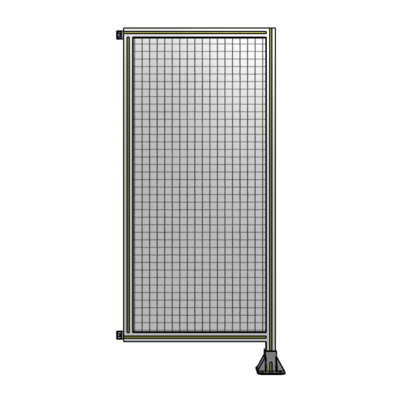 SINGLE PANEL-LEG ON RIGHT WITH HINGES 1700MM X 750MM  1" MESH, AS A KIT