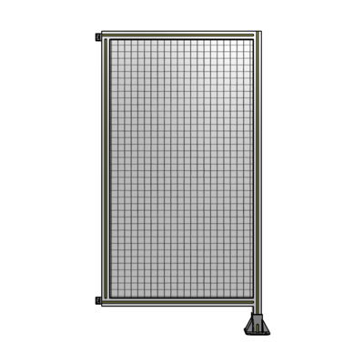 SINGLE PANEL-LEG ON RIGHT WITH HINGES 1700MM X 900MM  1" MESH, FULLY ASSEMBLED
